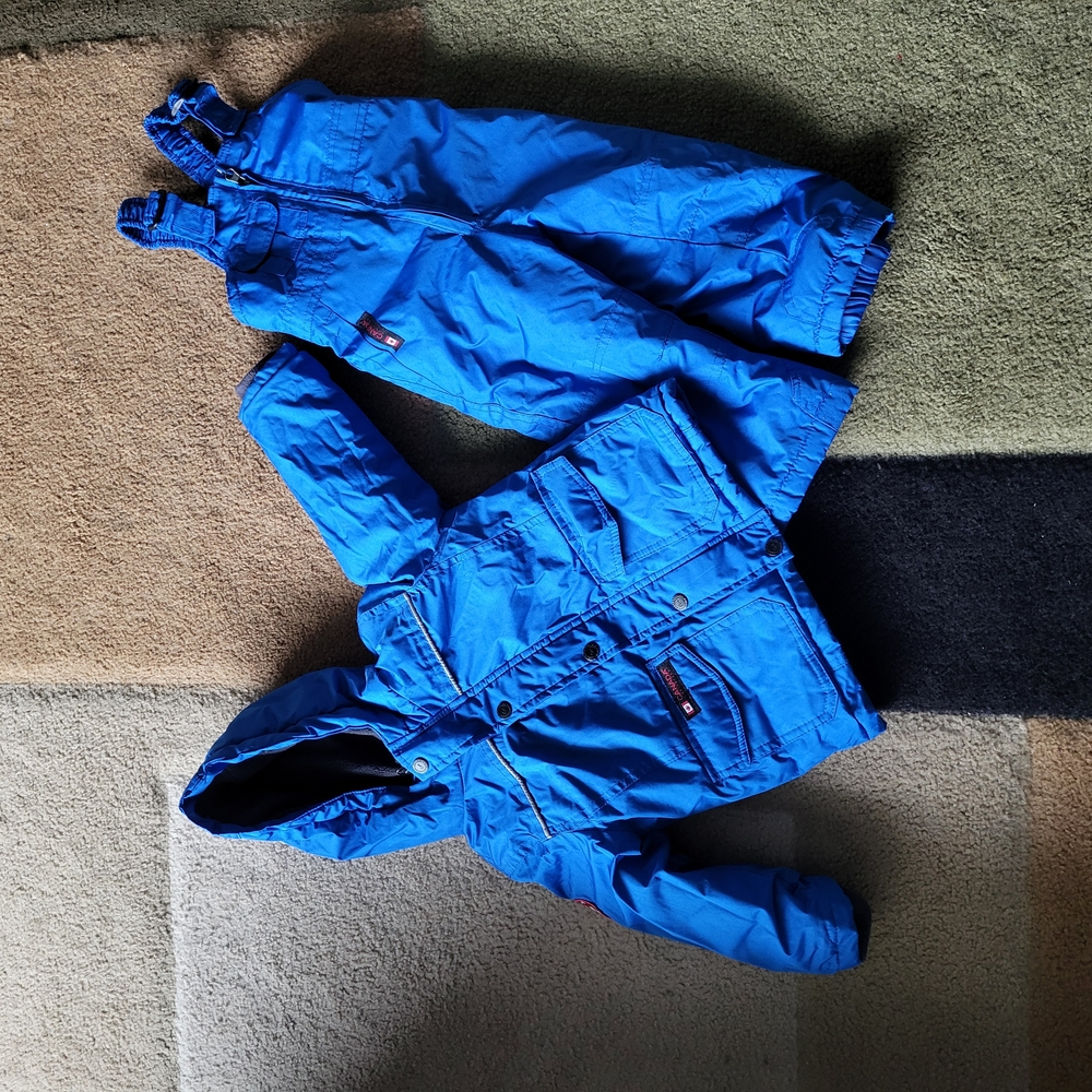 Blue Kids Snow Pants